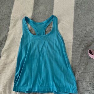 lululemon athletica Blue Tank Top